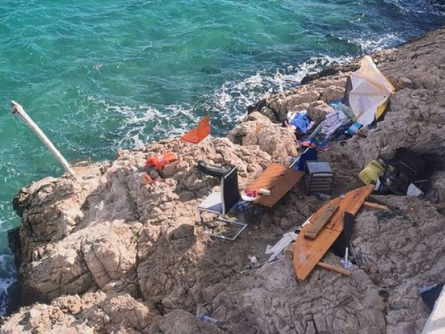 déchets mer marseille